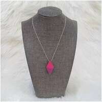 2022 Apres Ski Double Diamond Ski Necklace Womens