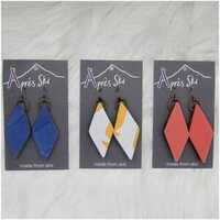 2022 Apres Ski Double Diamond Earring Womens