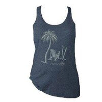 2022 Powder7 Palm Tree Tank Womens