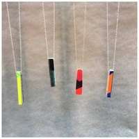 2022 Apres Ski Straightline Ski Necklace Womens