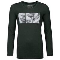 2023 Ortovox 185 Merino Shape Pic Long Sleeve Womens