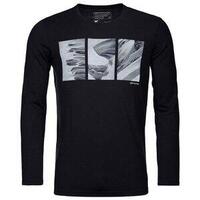 2023 Ortovox 185 Merino Shape Pic Long Sleeve Mens