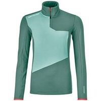 2025 Ortovox Fleece Light Zip Neck Womens