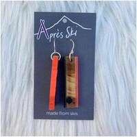 2026 Apres Ski Powderhound Ski Earrings Womens