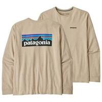2023 Patagonia Long Sleeved P-6 Logo Responsibili-Tee Mens