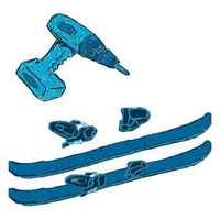 2023 Powder7 Mono Ski Mount