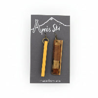 2026 Apres Ski Powderhound Ski Earrings Womens